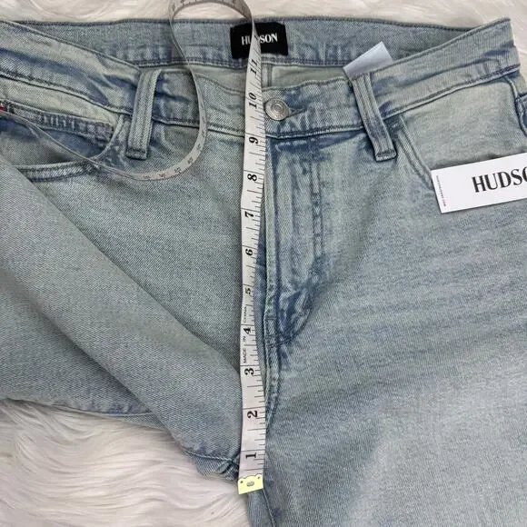 Hudson Rosalie High-Rise Wide Leg Ankle Matilda Wash Size 28 NWT